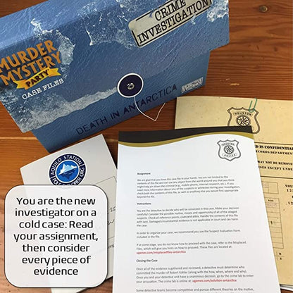 Death In Antarctica Murder Mystery Game