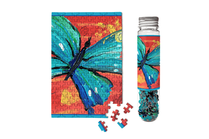 Micro Puzzles - Yellow Butterfly MicroPuzzle  Mini Jigsaw Puzzle