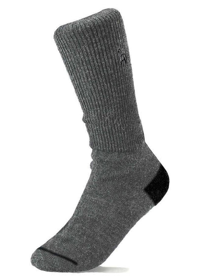 Alpaca Socks - Business - Charcoal: Size Large