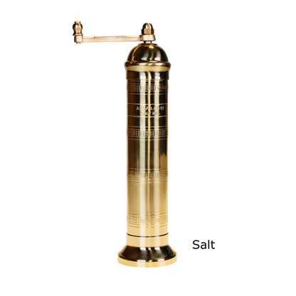 Rune-Jakobsen Design - 'Brass Mill' - 8"  salt  grinders