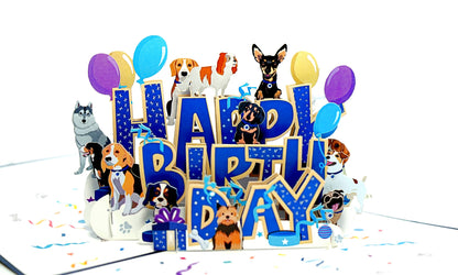 Wonder Paper Art - Dogs 3D Card