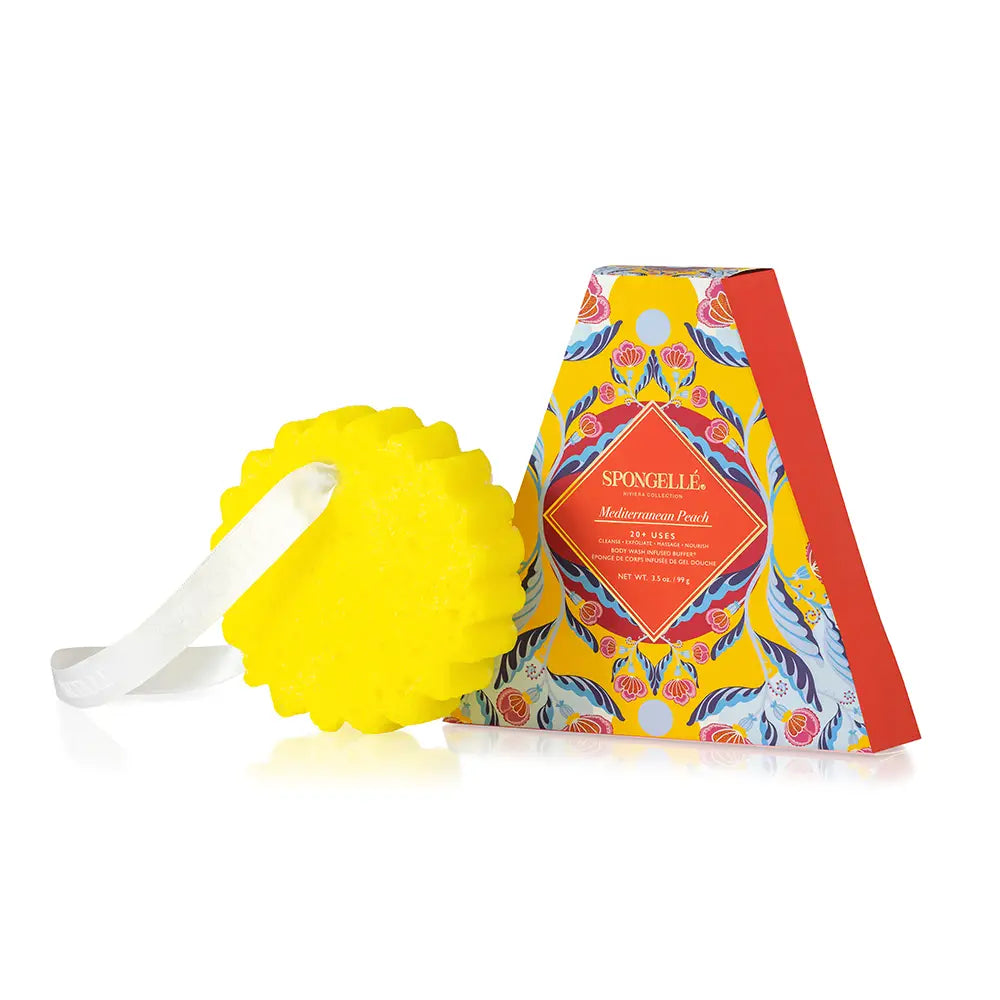 Spongellé - Mediterranean Peach Riviera Body Buffer
