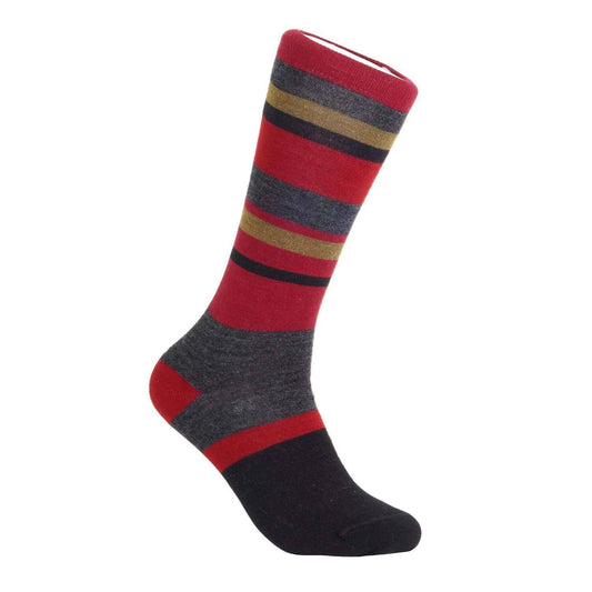 NEW! Alpaca Socks - Linea - Crimson: Medium