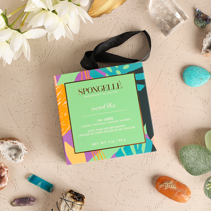 Spongellé - Sacred Lotus Wanderlust Boxed Flower