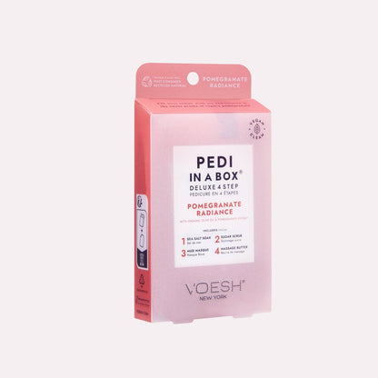 Pedi in a Box Deluxe 4 Step Pomegranate Radiance: Single