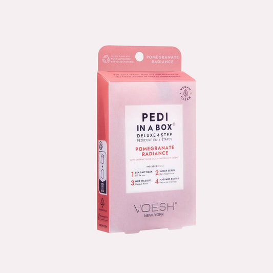 Pedi in a Box Deluxe 4 Step Pomegranate Radiance: Single