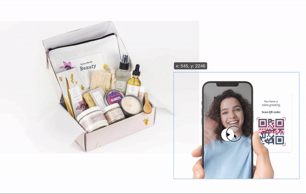 Video Greet — send a gift message with your order (You'll record after checkout)